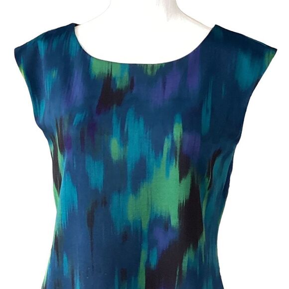 Tribal sleeveless shift dress large. 0702 - Picture 7 of 9